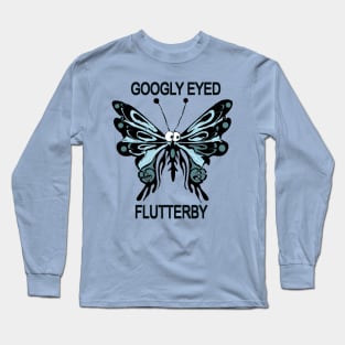 Googly Eyed Flutterby Long Sleeve T-Shirt